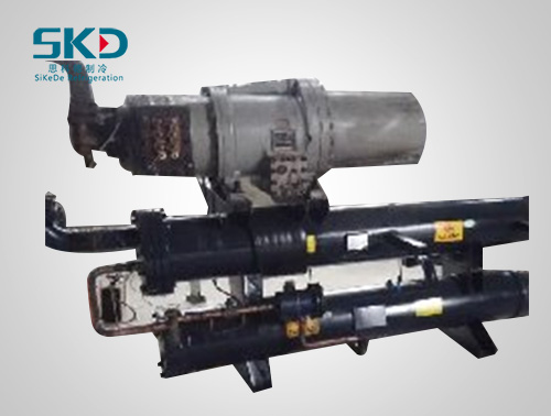 冷水機組，冷凍機，10萬卡的-15度的冷水機組更換蒸發(fā)器冷凝器